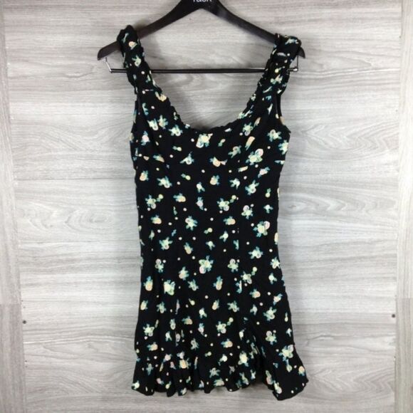 Free People Like a Lady Print Mini Dress size S - Picture 4 of 7